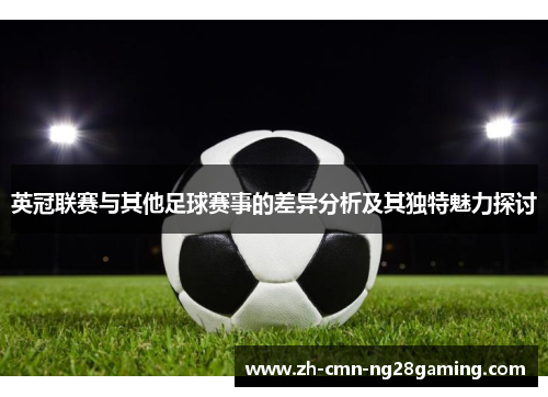 英冠联赛与其他足球赛事的差异分析及其独特魅力探讨